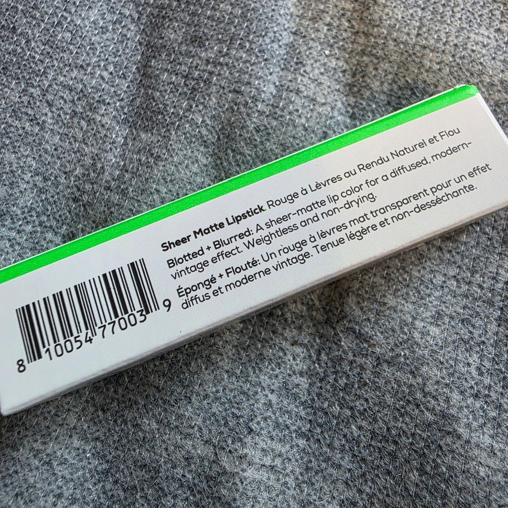 FLYTE 70 B B LipBlot Sheer Matte Lipstick Cherry Pie Vegan Cruelty Free - Picture 3 of 6